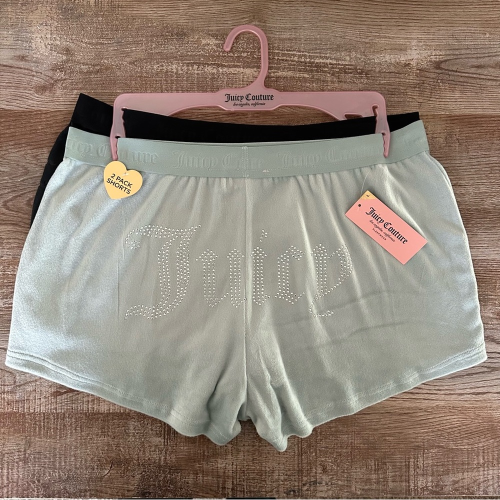 Juicy Couture 2PCK Velour Sleeping Shorts